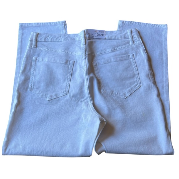 Ella Moss White High Rise Slim Straight Ankle Jeans Size 10/30 - Picture 4 of 12